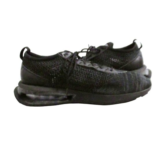 Nike Air Max Flyknit Racer Mens 10.5 Running Sneakers Triple Black Fd2764 001 - Picture 9 of 11